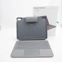 美品 logicool G ロジクール G iK1094 FOLIO TOUCH ipadケース ipad air 第4世代 キーボードケース HM904 