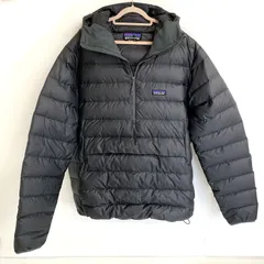 【中古品】patagonia ハーフジップ ダウンセーター フーディープルオーバー パタゴニア アウター GT