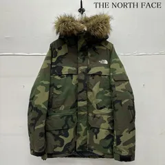 ザノースフェイス マクマード パーカー フード ファー ダウン ジャケット カモ ND91525 メンズ XL ISItems【USED】【古着】【中古】50150366