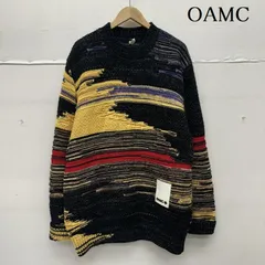 オーエーエムシー STATIC Crewneck 総柄 クルーネック ニット OAMT751067 メンズ S ISItems【USED】【古着】【中古】50150411のサムネイル