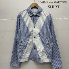 コムデギャルソンシャツ 19SS パネル ストライプ シャツ ジャケット S27165 メンズ XS ISItems【USED】【古着】【中古】50150414のサムネイル
