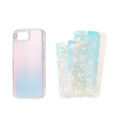 エレコム iPhone 16e ケース アクスタが入る クリア 透明 耐衝撃 衝撃吸収 インナーカラーシート付 背面傷つけ防止 レンズ保護 推し活 PM-A25SHVCFCR3 [クリア] [1)単品] [カラーシート付(ホログラム)]