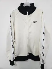 リーボック アイボリー トラックジャージ ジャケット L