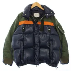 r*1様 希少⭐︎sacai 15ss MA-1ドッキングブルゾン sacai MA-1 ブルゾン ジャケット ドッキング 切替 2022ss sacai