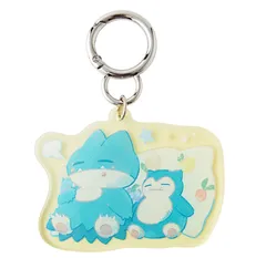 アクリルキーホルダー Little Daydream ゴンベとカビゴンぬいぐるみ