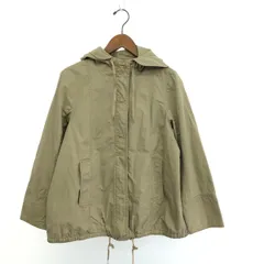 franchelippee フランシュリッペ マウンテンパーカー サイズ:M ドローコード/リボン   綿 ベージュ レディース / 240001181696