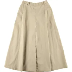 古着 ラルフローレン Ralph Lauren コットン ロング プリーツスカート チノスカート カナダ製 レディースL相当/eaa604838のサムネイル