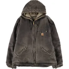 古着 カーハート Carhartt シエラジャケット 中綿入り ダックフルジップパーカー メンズXL相当/eaa606407