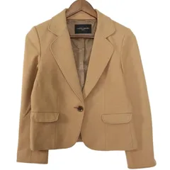 UNITED ARROWS ユナイテッドアローズ ウール ワンボタン テーラードジャケット キャメル 40