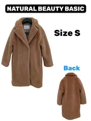 NATURAL BEAUTY BASICボアロングコート