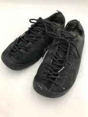 KEEN ジャスパー　オールブラック メンズ 防水スニーカー | ジャスパー ナイロン ウォータープルーフ