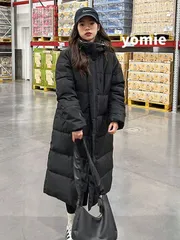 韓国ファッション ダウンコート 大きいサイズ ダウンジャケット ロングコート 韓国 コート レディース服 コットン ダウン コート レディー