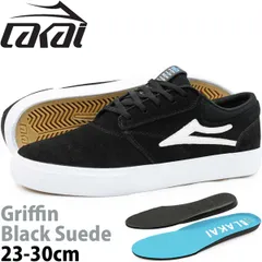 Lakai Griffin Black Suede ラカイ グリフィン スケボー シューズのサムネイル