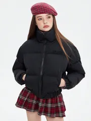 ダウンジャケット レディース アウター リバーシブル ジャケット 秋冬 防寒 暖かい 厚手 カジュアル ゆったり 中綿 防寒着 ダウンコート シ