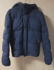 (着用画像) アバクロンビー 07 キャンシェル フード ダウン ジャケット