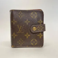 3121 LOUIS VUITTON ルイヴィトン モノグラム 折り財布 コンパクトウォレット ラウンドファスナー