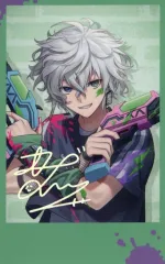 【中古】キャラカード 叢雲カゲツ(シークレット) 「バーチャルYouTuber にじさんじ ＆ NIJISANJI EN HEROES 1st Anniversary ランダムチェキ風カード Dytica」