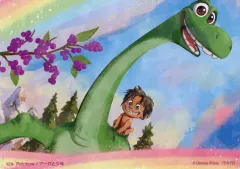 【中古】キャラカード 129.アーロと少年/Rainbow(クリスタル) 「ディズニーキャラクターズ キラッと アート ギャラリー カード グリーンパック DCD-A003」