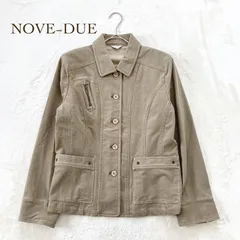 ノーブデュー テーラードジャケット 羽織　長袖　M 無地　洗える