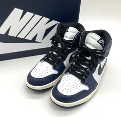 Air Jordan 1 Retro High OG Midnight Navy DZ5485-401 箱付 エアジョーダン1 レトロ ハイ OG 27.5cm 靴 B15571◆