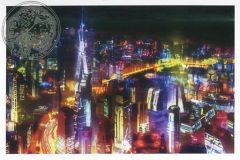 [중고] 엽서(캐릭터) 야경(마텐루) 리스바레타 그림엽서(엽서) [DOUBLE DECKER! 더그&키릴 in 난자타운×Derick's Bar in 아니 ON STATION] 입장 특전