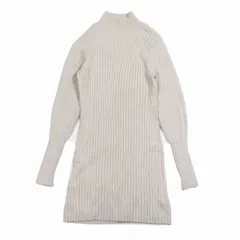 スナイデル SNIDEL リブ タイトミニニット ワンピース 長袖 ショート丈 カットソー ONE アイボリー SWNO214079/19YBA9 レディース