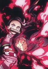 【中古】ポストカード [単品] 竈門禰豆子 ポストカード 「鬼滅の刃 全集中展 ポストカードセット」