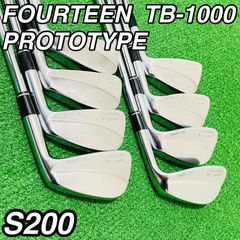 フォーティーン TB-1000 FORGED アイアンセット 8本 S200 - メルカリ