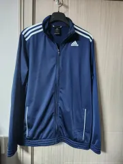 アディダス 3本線 トラック ジャケット ネイビー 105