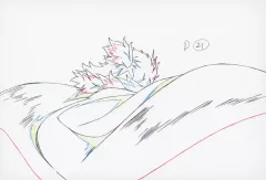 【中古】ポストカード 煉獄杏寿郎(無限列車編 32話 C170B/D21) 「柱-表情」原画ポストカード 「アニメ 鬼滅の刃 柱展 -そして無限城へ-」