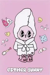【中古】ポストカード エスターバニー(バスローブ) ポストカード 「Esther Bunny -エスターバニー- ART EXHIBITION by Esther Kim ～Pieces of my dreams and memories～」