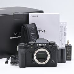 FUJIFILM フジフイルム X-T4 ボディ ブラック ミラーレス一眼レフカメラ【中古】