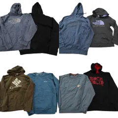 古着卸 まとめ売り アウトドアブランドMIX スウェット 8枚セット (メンズ L /XL ) コロンビア パタゴニア ノースフェイス REI 中古 ND3117