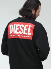 DIESEL (ディーゼル) メンズ Tシャツ 長袖