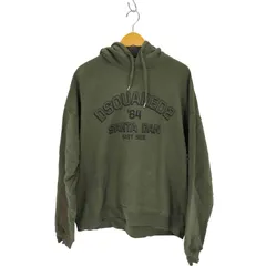 ディースクエアード DSQUARED2 カレッジロゴ エンボス プルオーバーパーカー メンズ JPN：M 