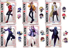 【中古】クリアファイル 全6種セット/A4クリアファイル A4クリアファイル＆ステッカーセット 「一番くじ CRAZY RACCOON」 クリアファイル＆ステッカー賞