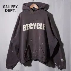 ギャラリー  デプト GALLERY DEPT Recycle パーカー XXL 相当 表記 L USA製 90s 2XL グレー RECYCLE Core Logo Hoodie アート ストリート オーバーサイズ ビッグシルエット 古着 N421のサムネイル