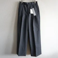 【未使用品】JOHNLAWRENCESULLIVAN【2C015-0125-14 ストライプ スラックス パンツ】XS ジョンローレンスサリバン 26010076のサムネイル