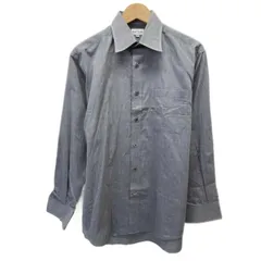 Paul Smith　プレーンシャツ　長袖　シャツ　トップス　無地　レギュラーカラー　胸ポケット　日本製　古着