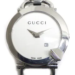 グッチ GUCCI 腕時計 キオド 122.5 ホワイトギョーシェ文字盤 SS クオーツアナログ 【中古】のサムネイル