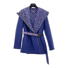 3日間限定価格 美品 ルイヴィトン☆ジャイアントロゴ コート☆34☆S〜M