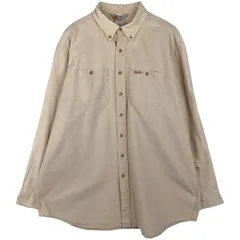 古着 カーハート Carhartt 長袖 ボタンダウン ワークシャツ メンズXL相当/eaa606751