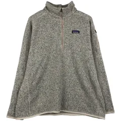 古着 パタゴニア Patagonia ベターセータープルオーバー 25618FA19 ハーフジップ フリースプルオーバー レディースXXL相当/eaa598227