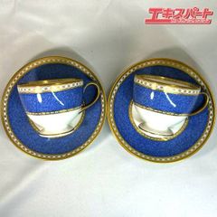 廃盤 WEDGWOOD Home インディゴ カップ＆ソーサー 6客セット - メルカリ