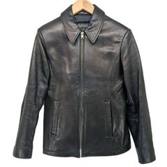 馬革 ロベルトマッシーニ ホースハイド シングルライダースジャケット 