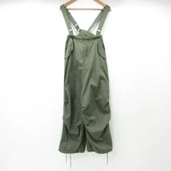 【三重本店】 中古 BEAMS BOY | ビームスボーイ US ARMY オーバーパンツ サロペット 13-17-0076-791 カーキグリーン サイズ：記載なし 【110】
