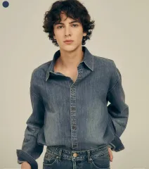 新品 GUESS ウォッシュ デニム シャツ NO3D1289 XL