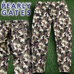 新品 パーリーゲイツ PLAY CAMO ストレッチロングパンツ ゴルフウェア
