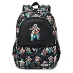 キッズ リュックサック 男の子用 バイクデザイン バックパック 通学用