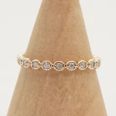 アガット フリル ダイヤモンド リング K10 agete/25-2355